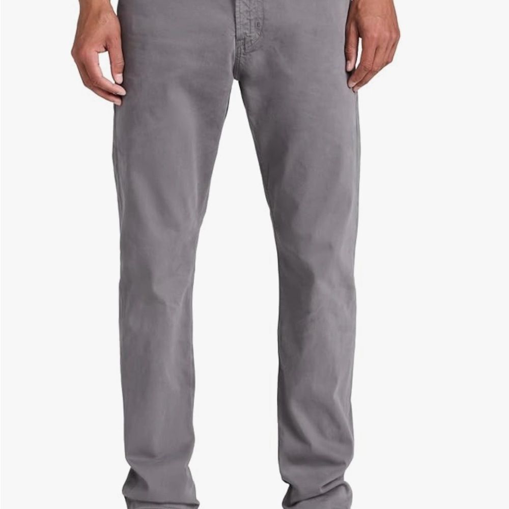 AG Adriano Goldschmied Gray The Protege Straight Leg Jeans Size 32x34